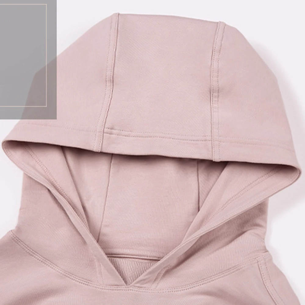 Hoodies for Women Oversized Solid Loose Casual Hooded Sports Sweatshirt Female Yoga Wear Running Long Sleeve Fitness Top Hoodie