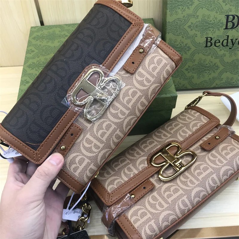 Luxury Chain Handbag Leather Women's Bag 2023 New Advanced Wallet Fashion Versatile One Shoulder Satchels