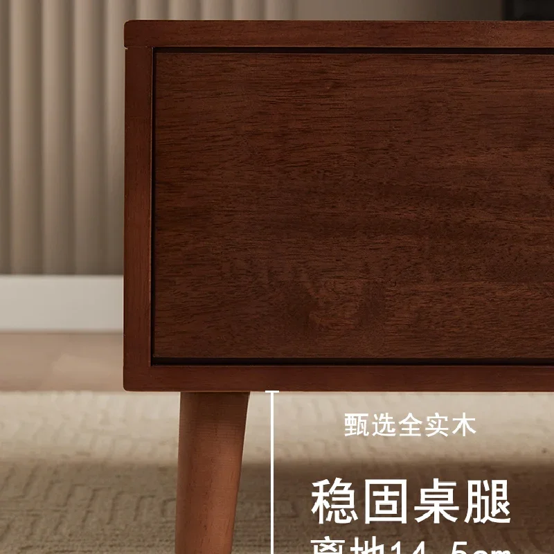 Деревянная мобильная подставка для телевизора современная роскошная консоль