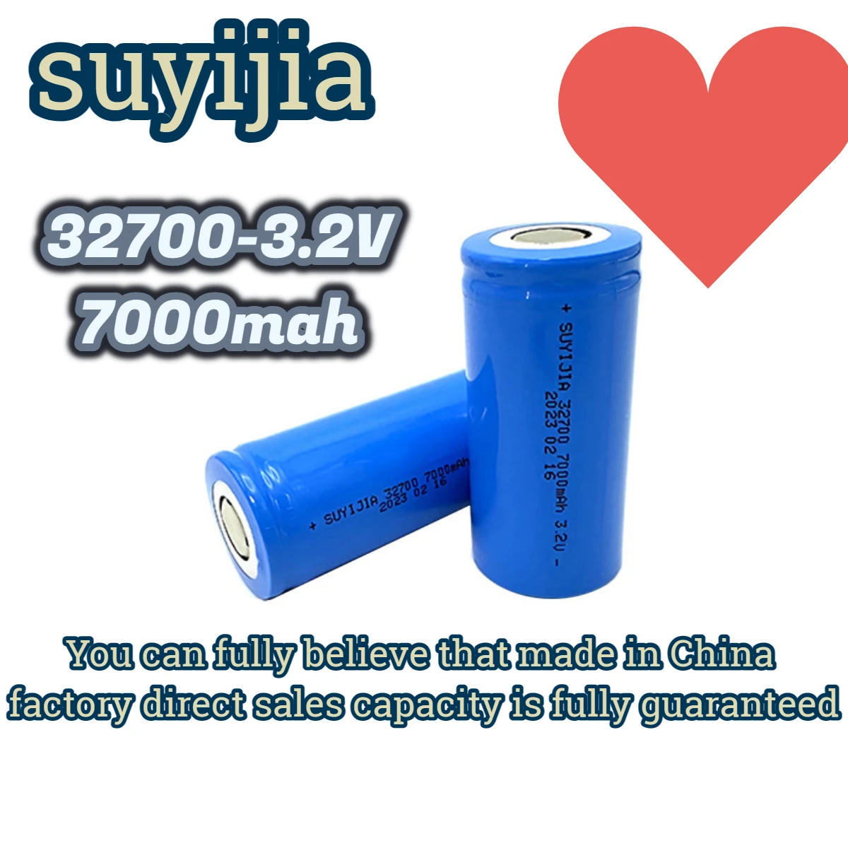 

original 32700 32V 7000mah specification lithium cell rechargeable battery lifepo4 Lithium titanate for remote control drones