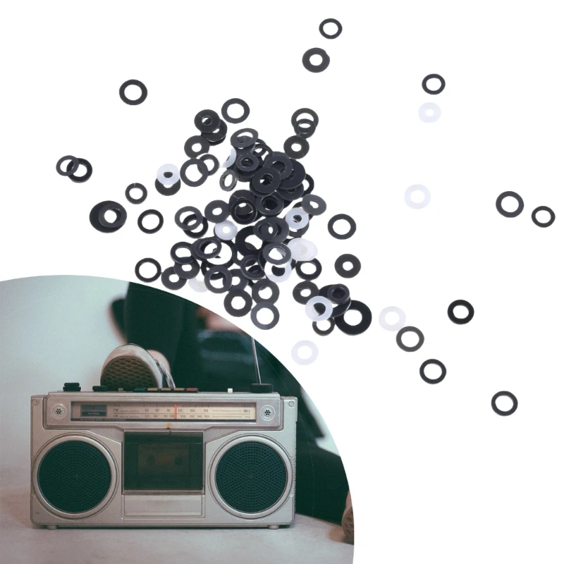 Набор крепежных стопорных пластин для магнитофона зажимы блокировки кассеты