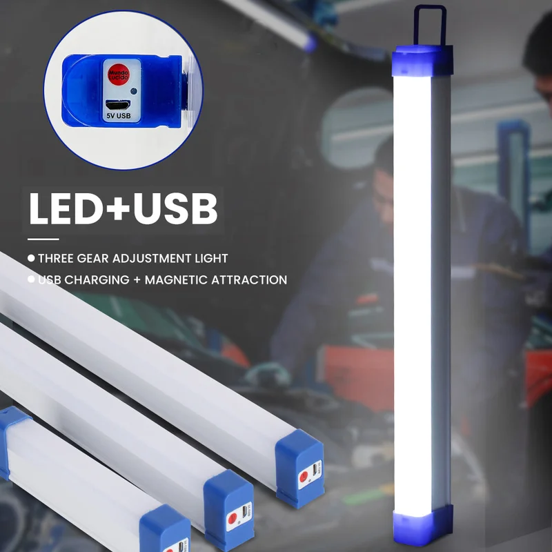

USB-лампы для кемпинга, 17-52 см, 5 в пост. Тока, 20/40/60 Вт