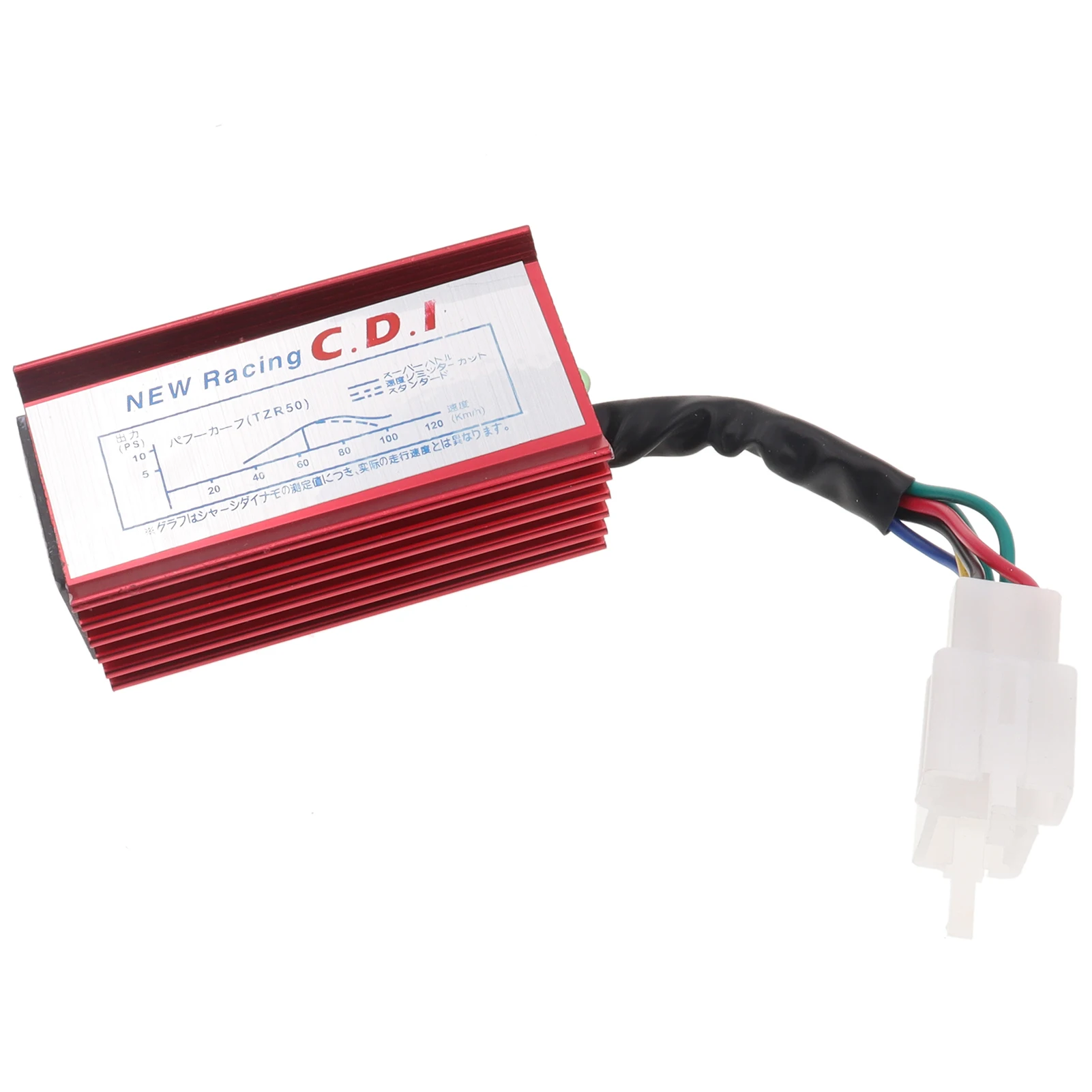 

Блок зажигания переменного тока Red Racing 6 Pin CDI для CG 125cc 150cc 200cc 250cc