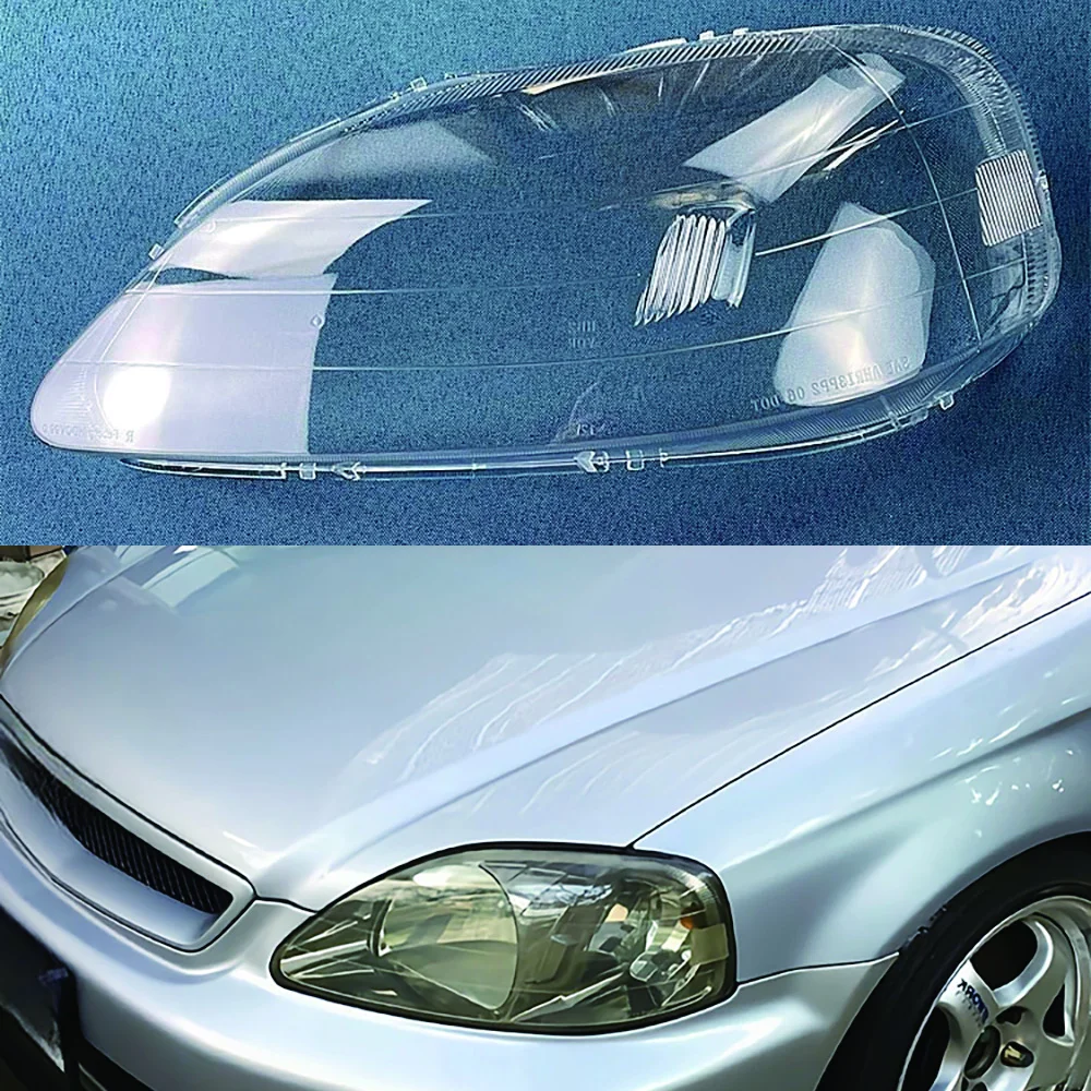 

Для Honda Civic 1999-2001 крышка фары абажур прозрачные линзы лампы корпус маски плексиглас заменить оригинальный абажур
