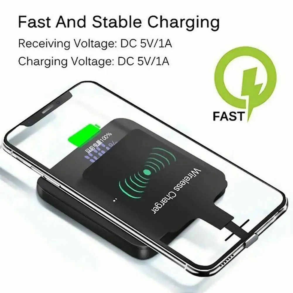 Universal Fast Wireless Charger Adapter Wireless Charging Re