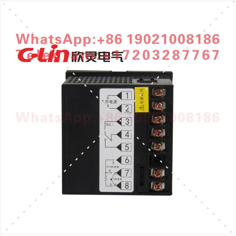 Фото Термостат XMTD-D3001/3002 с цифровым дисплеем, датчик типов E, K, PT100, CU50 №1