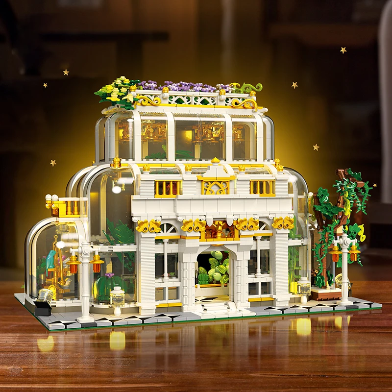 Блочный конструктор Европейская архитектура Атмосфера