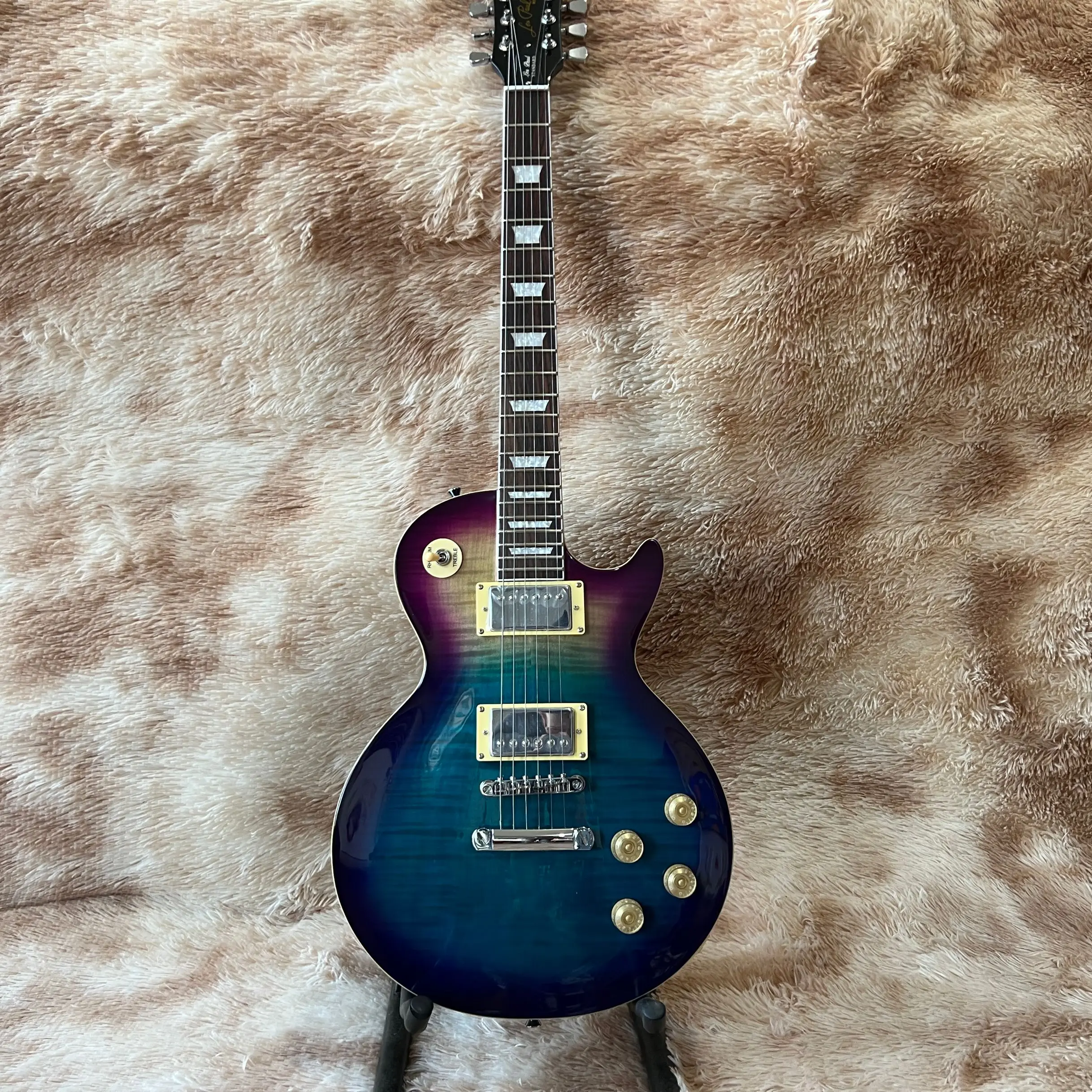 

New Custom Colorful Electric Guitar Rosewood Fingerboard Chrome Hardware Guitarra Eletrica High Quality Fast Shipping Guitare