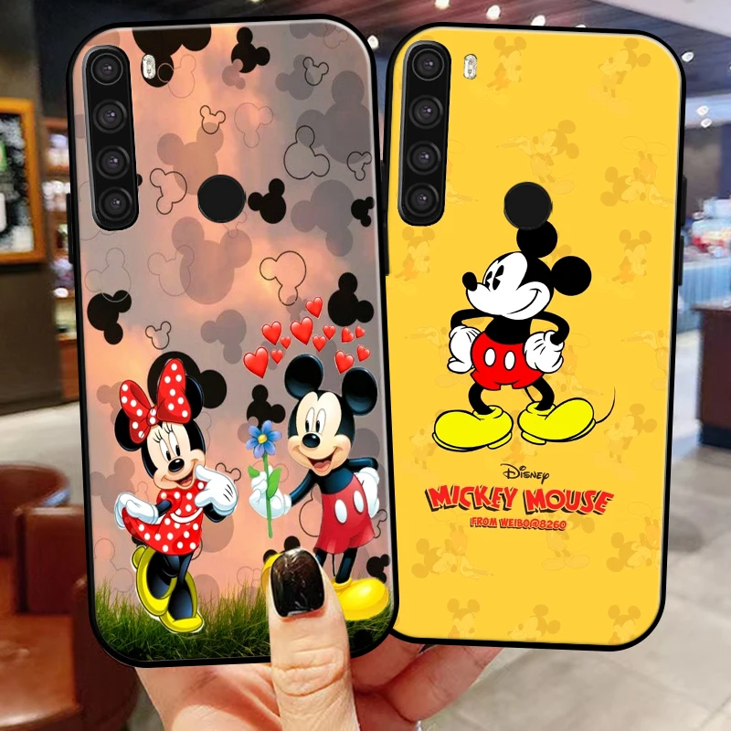 

Cute Mickey Minnie Mouse For Xiaomi Redmi Note 8 8T 8 Pro For Redmi 8 8A Phone Case Back Soft Funda Carcasa