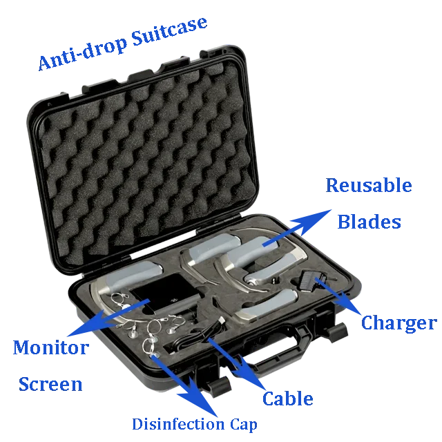 Ларингоскоп для видео цифровой ларингоскоп многоразовый набор