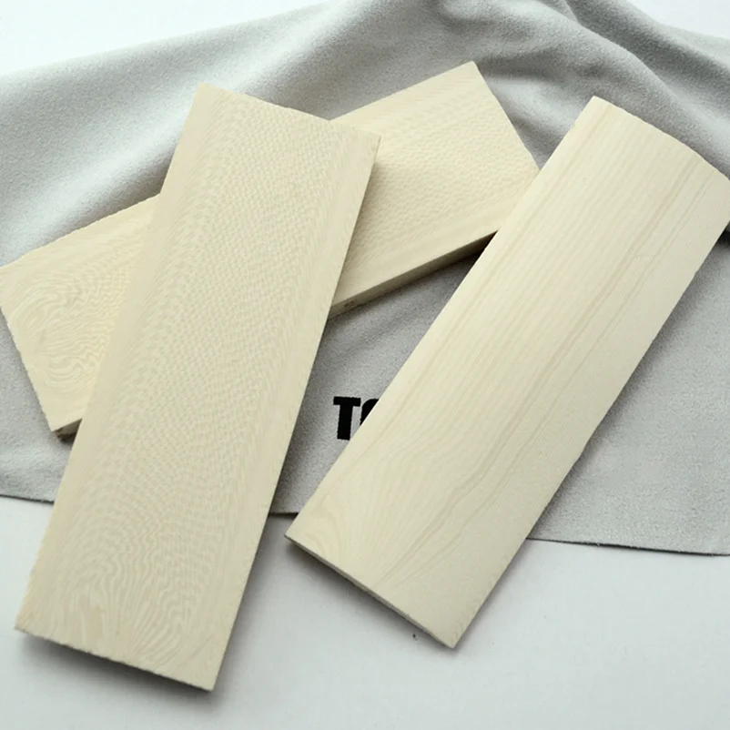 

3pcs/lot Synthetic Ivory Resin Knife Handle Patch Material Board Knife Handles EDC Tool DIY Making Carving Imitation Materials