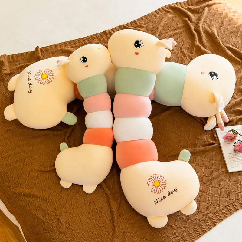 

Cute color giraffe plush doll pillow nap pillow waist by children's playmates to give girls annual party gifts