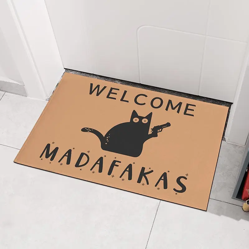 

Водонепроницаемый коврик Dark Cat «Madafakas»