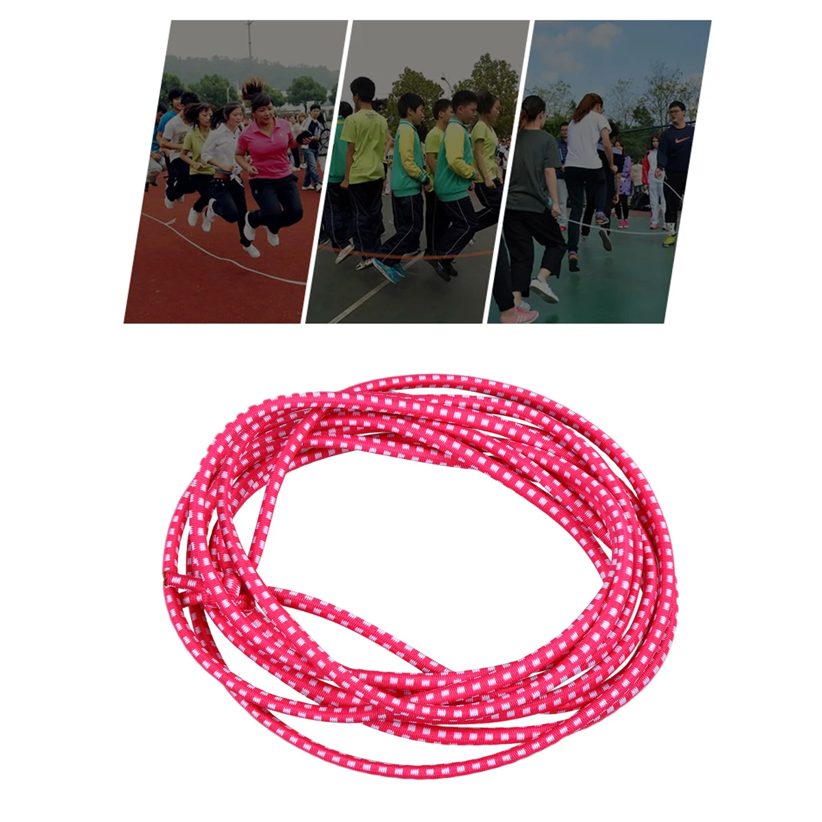 

Rope Chinese Skipping Jump Game Kids Elastic Jumping Children Fitness Child Basket Easter Band Games Funny Exercise Ropes