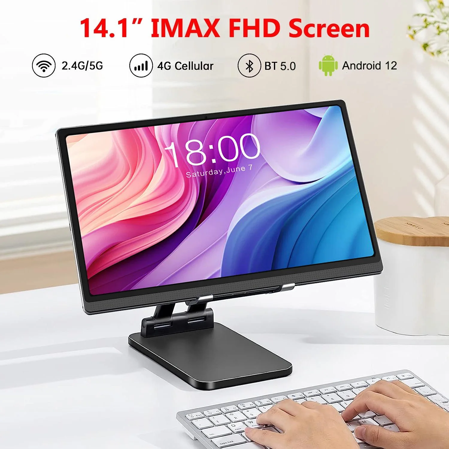 Планшет Nenmone Mpad14 14.1&quot 6/256ГБ 12/256ГБ Wi-Fi+4G Android