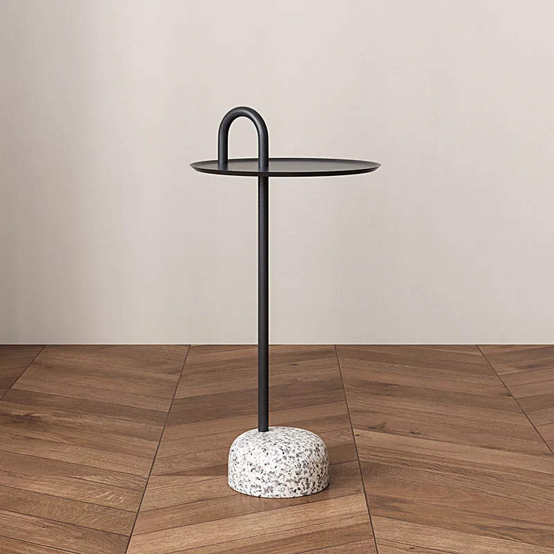 Скандинавские концевые столы журнальный столик с мраморной основой для гостиной