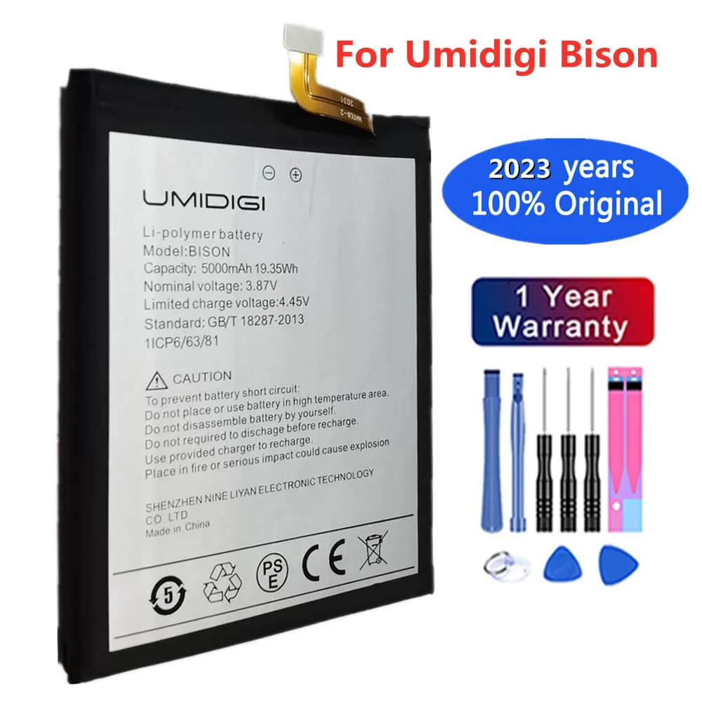 For Umi Umidigi Bison Mobile Smart Phone Rechargable Battery