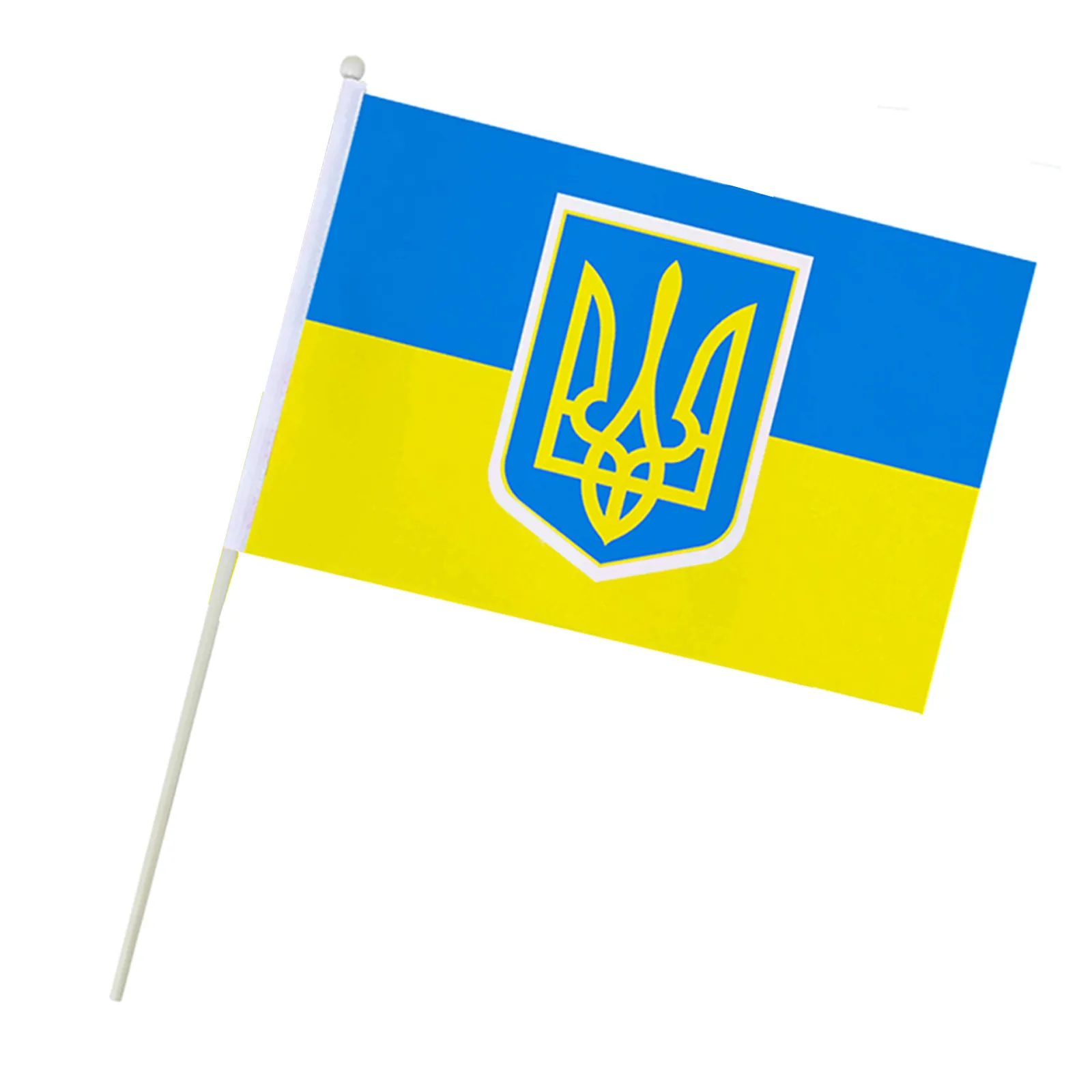 

Флаг украинский национальный, украинский, летающий флаг без флага, яркий флаг, Европейский Флаг для Кубка, 10 шт., 2022