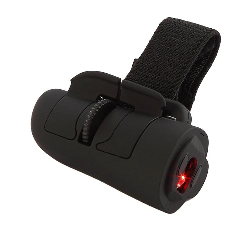 Беспроводная мини-мышь на палец 2 4 ГГц эргономичная ручная оптическая мышь для