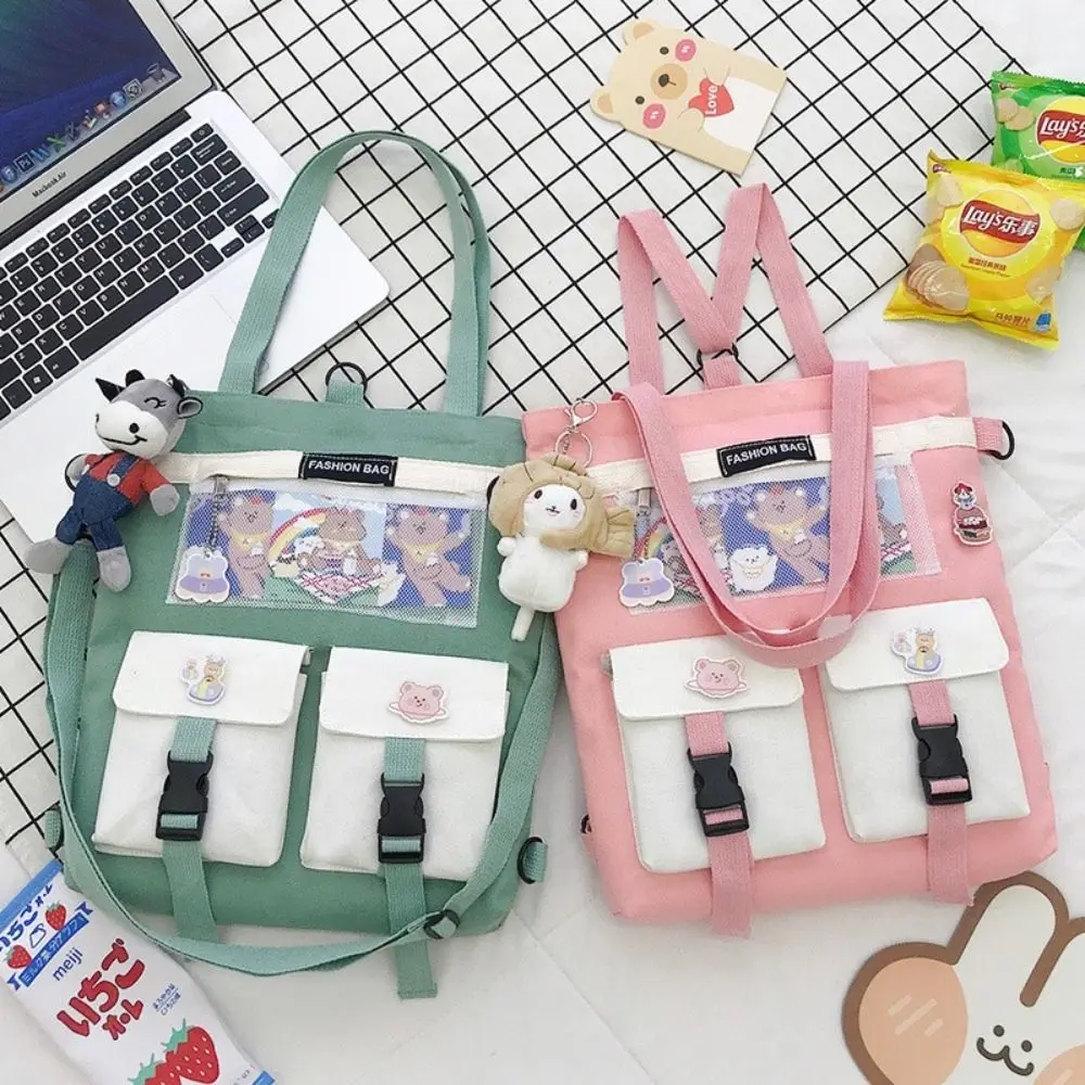

Korean Style Women Cool Girl Handbag School Class Messenger Bag Shoulder Bag Student Backapck Crossbody Bag