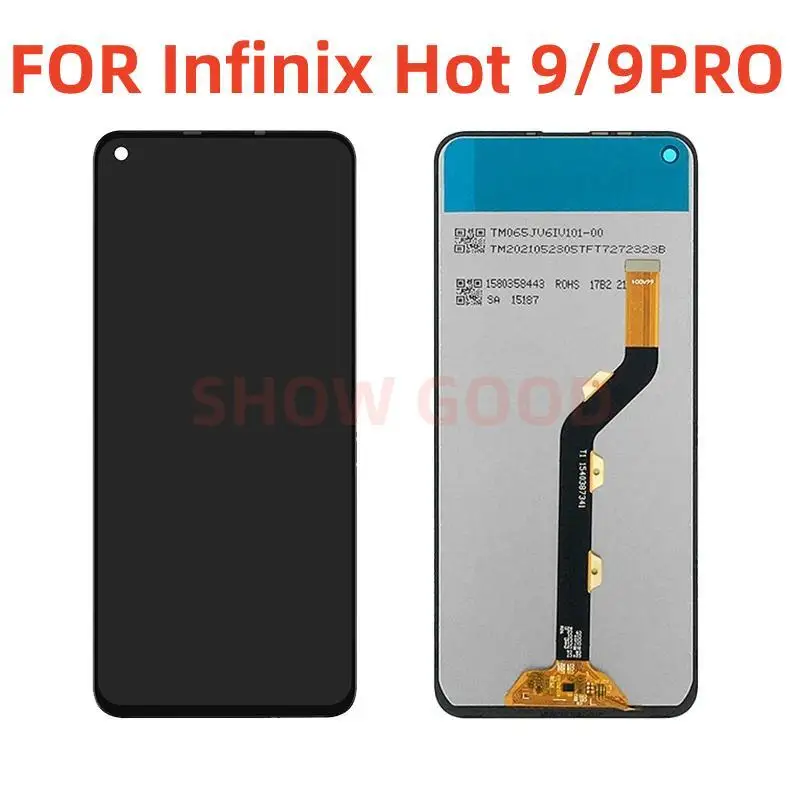 

6,6 ''Оригинальный ЖК-дисплей для Infinix Hot 9 Pro дисплей в сборе дигитайзер сенсорный экран для Infinix Hot 9 X655C X655 X655D ЖК-дисплей