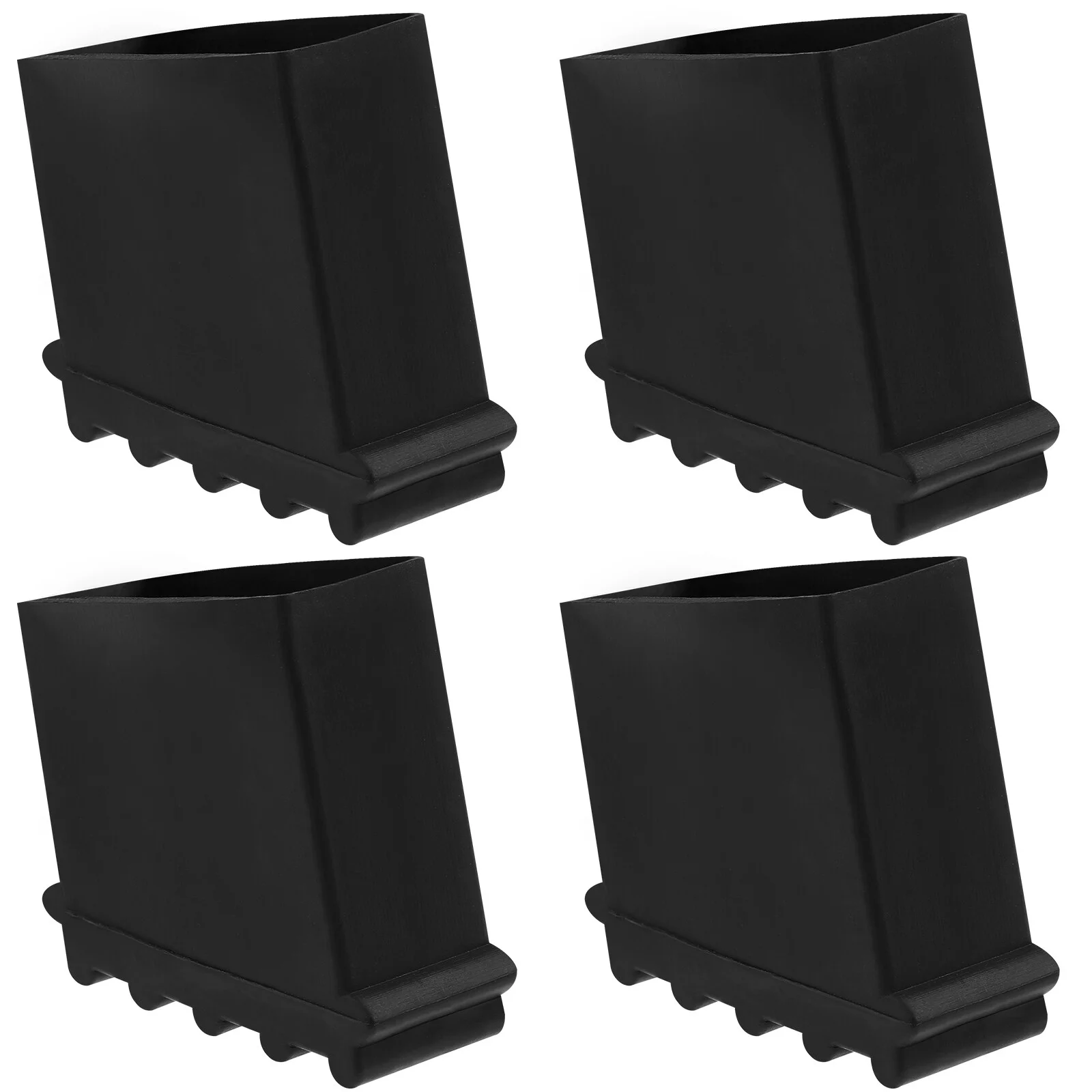 

4 Pcs Step Chair Foot Covers Versatile Ladder Leg Covers Non-skid Ladder Pads