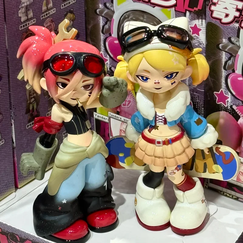 Фото Yandere Girls V3 Parasitism Id Series слепая коробка игрушки кукла Yandere Mystery Box ПВХ модель подарки модный игровой орнамент игрушки-сюрпризы №2