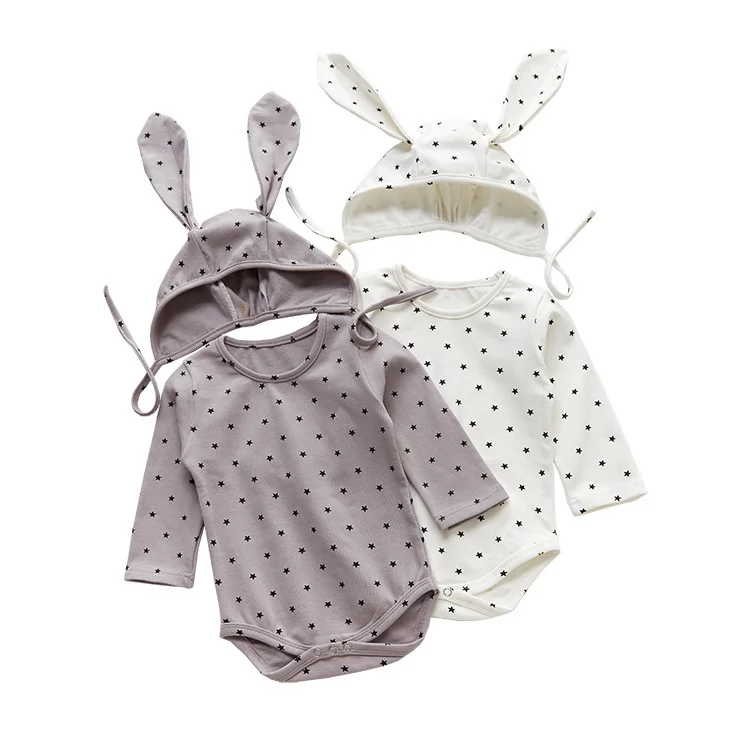 

Baby One-piece Clothes Triangle Climbing Clothes Star Printed Baby Bag Fart Ha