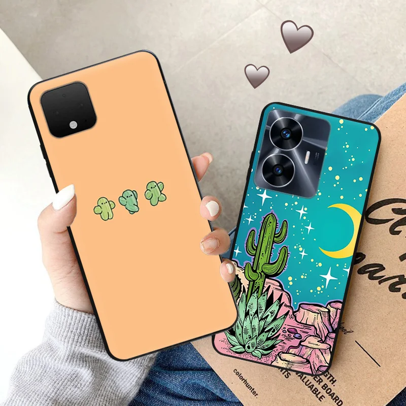 Мягкие чехлы для телефонов Pixel 8a 7a 6a 7 6 8 Honor X8b X9b X7b 70 90 X6 X7 X8 X9 A Magic5 черный матовый