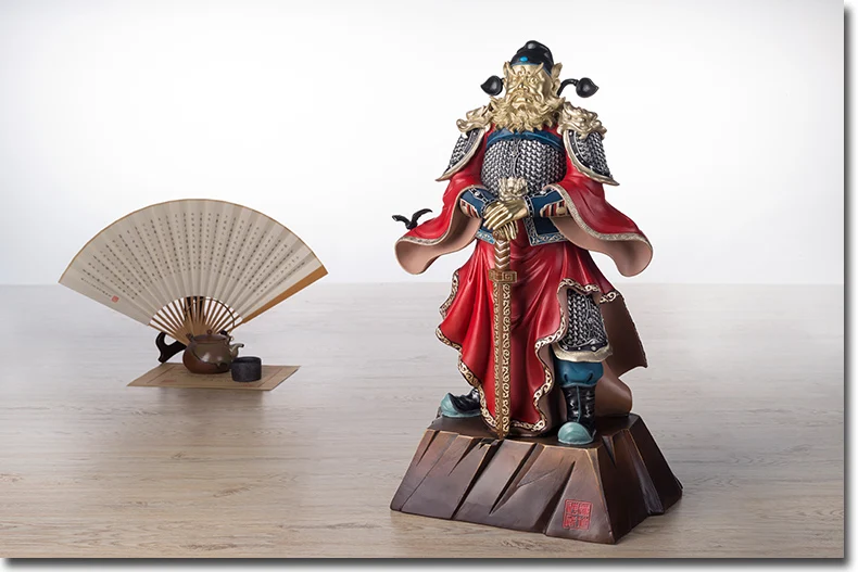 60 см огромный Asia Geomantic Master Zhongkui GOD латунная статуя домашнее платье гостиная