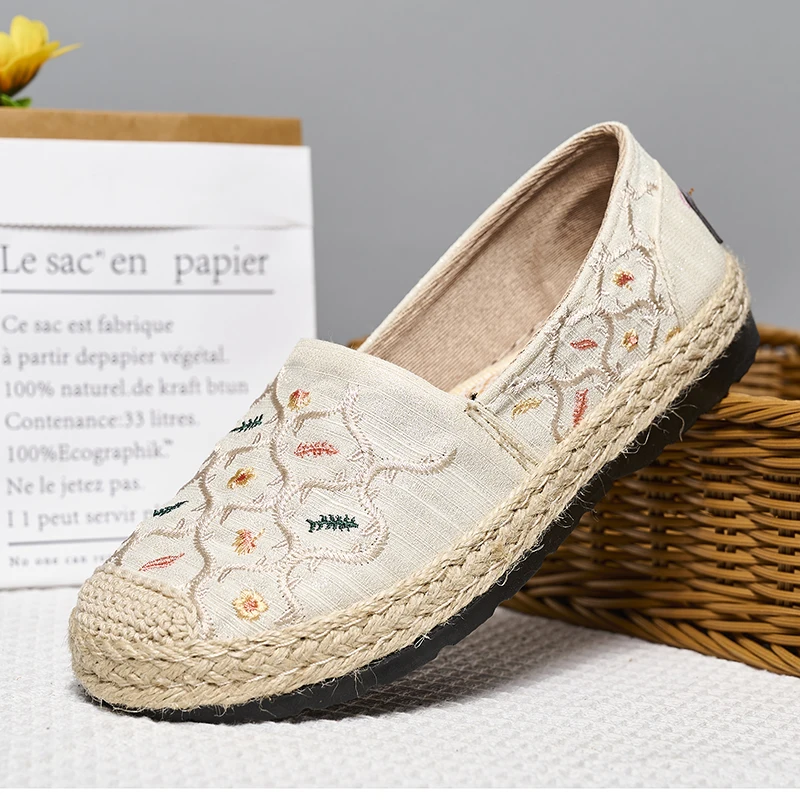 

Fashion Cloth Shoes For Women Soft Breathable Comfortable Women's Casual Shoes 2023 Free Shipping Ladies Shoe