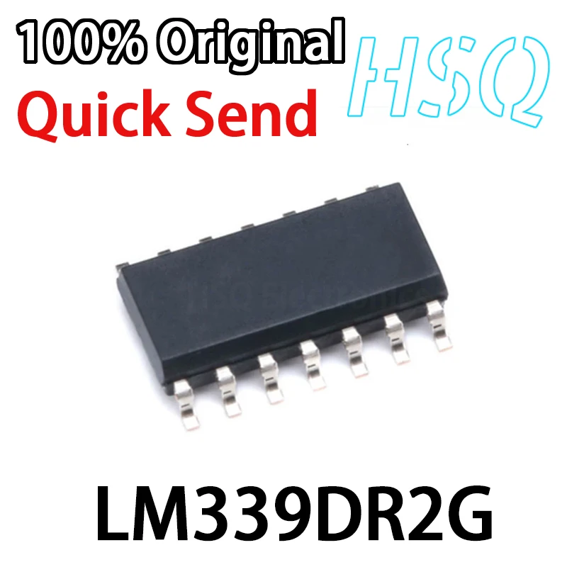 

Original Patch LM339DR2G LM339DG SOIC-14 Four-way Universal Comparator IC Chip
