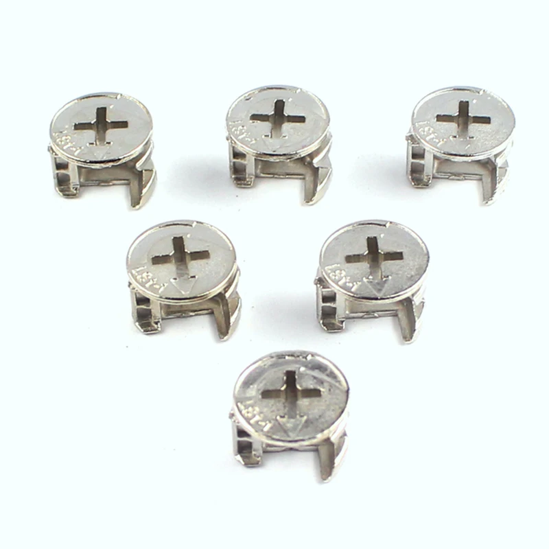 Новые 10 комплектов мебельных боковых соединительных дюбелей 15 x 12 мм