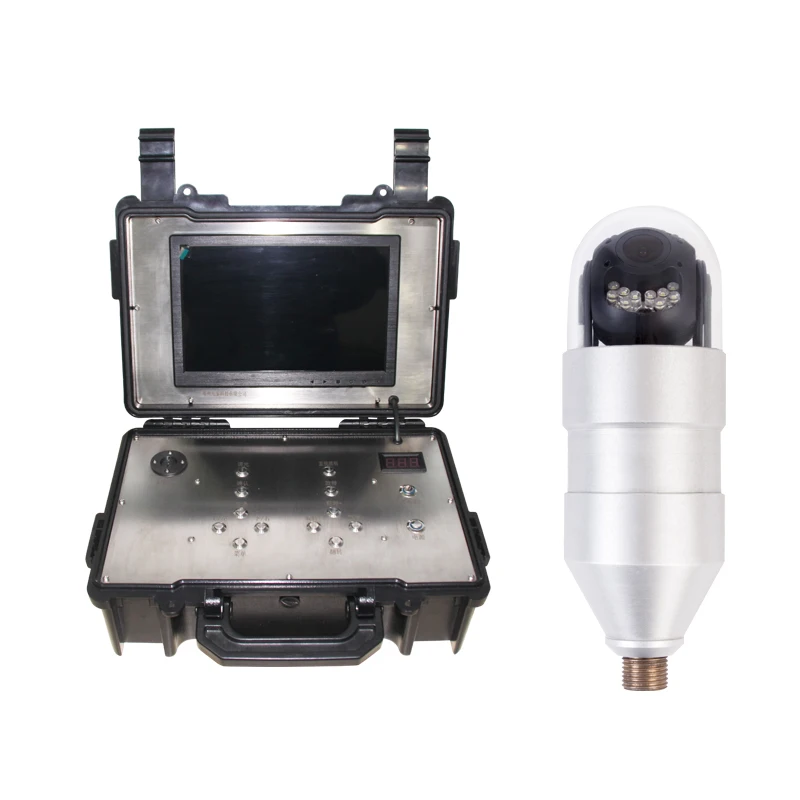 

Industrial River Usb Video Endoscope Borescope Inspection Camera CCD Memory Card H.264 with Automatic Wire Cart PAN-TILT