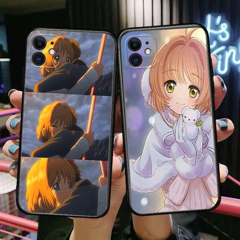 

HD-magic Phone Cases For iphone 13 Pro Max case 12 11 Pro Max 8 PLUS 7PLUS 6S XR X XS 6 mini se mobile cellVariety Sakura