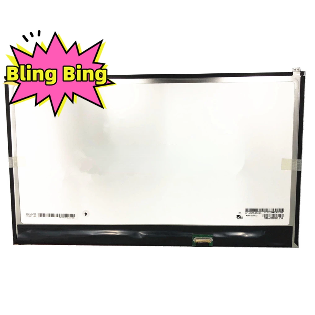 

LP140WF7 SPG1 LP140WF7-SPE1 LP140WF7-SPG2 14.0” 30 PIN 1920*1080 IPS Laptop LCD Screen NEW