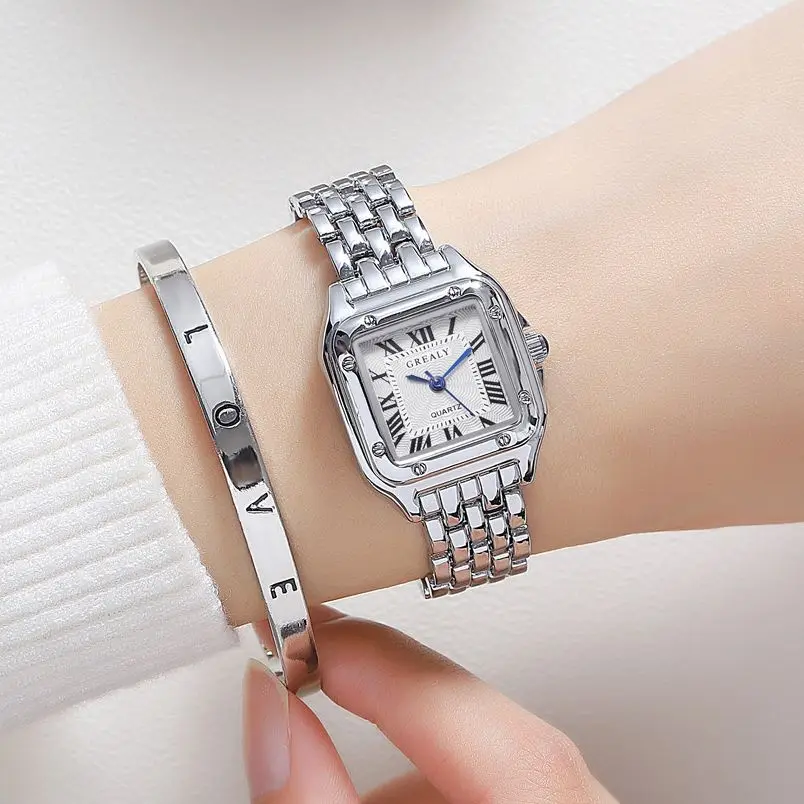 

Luxury Brand Women Watch 2022 Ladies Fashion Casual Elegant Simple Square Small Dial Quartz Wristwatch Analog Relogio Feminino