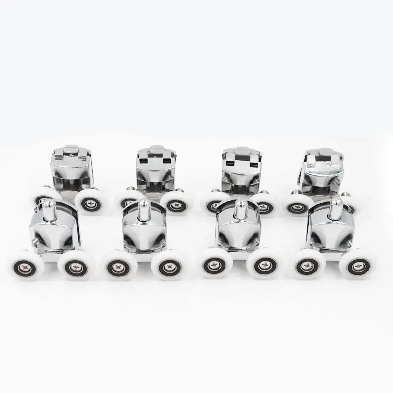 Двухколесная раздвижная дверь для душа подшипник колеса из цинкового сплава