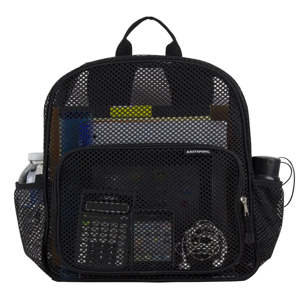 Unisex Spirit Mesh Backpack, Black