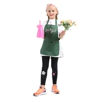 boys girls green apron kids gardener costume gardening uniform carnival child kindergarten role play suit