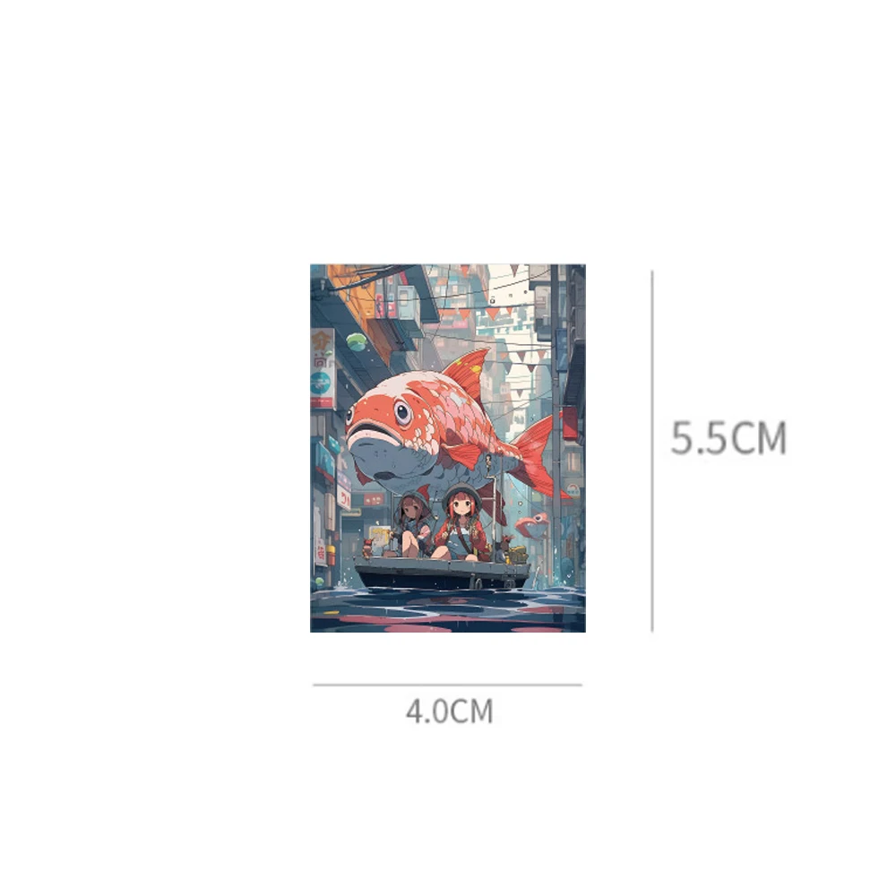 Рисунок 5 - 10/60Pcs мультфильм милый мир аниме