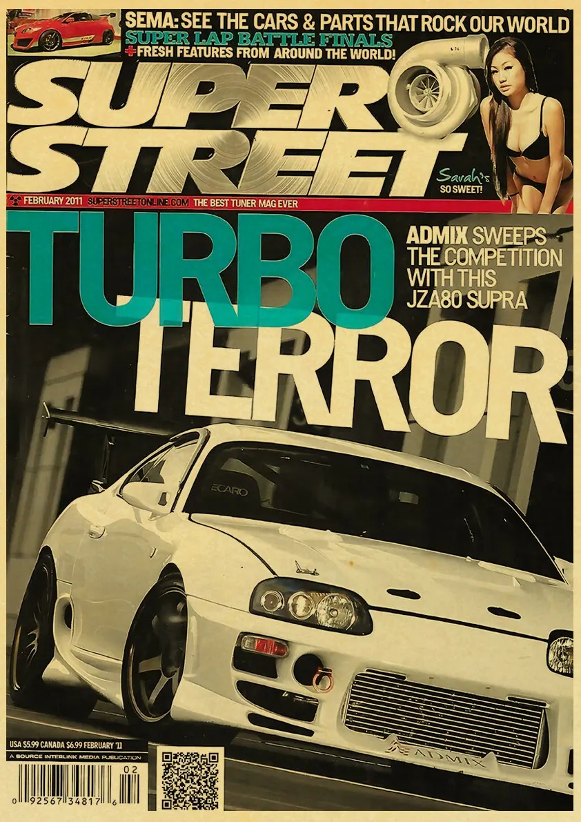 

Плакат JDM автомобиль Япония 90-е