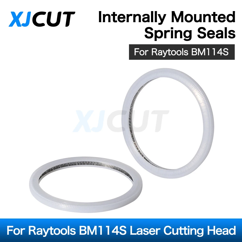 

XJCUT Raytools Internally Mounted Spring Seals For Raytools BM114S Laser Cutting Head I.d43mm O.d52mm Thickness 9mm