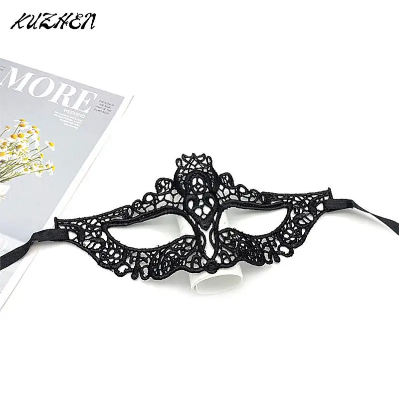 Women Sexy Black Lace Mask Masquerade Party Eye Mask Festival Halloween Masks