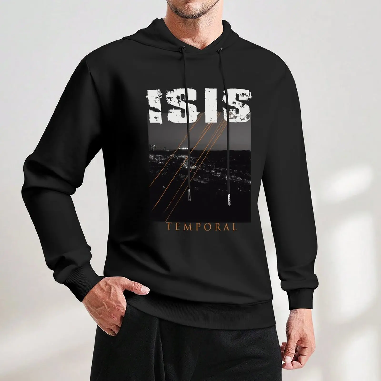 ISIS - Temporal Post Metal Sludge Pullover Hoodie графические футболки мужская одежда для мужчин новые