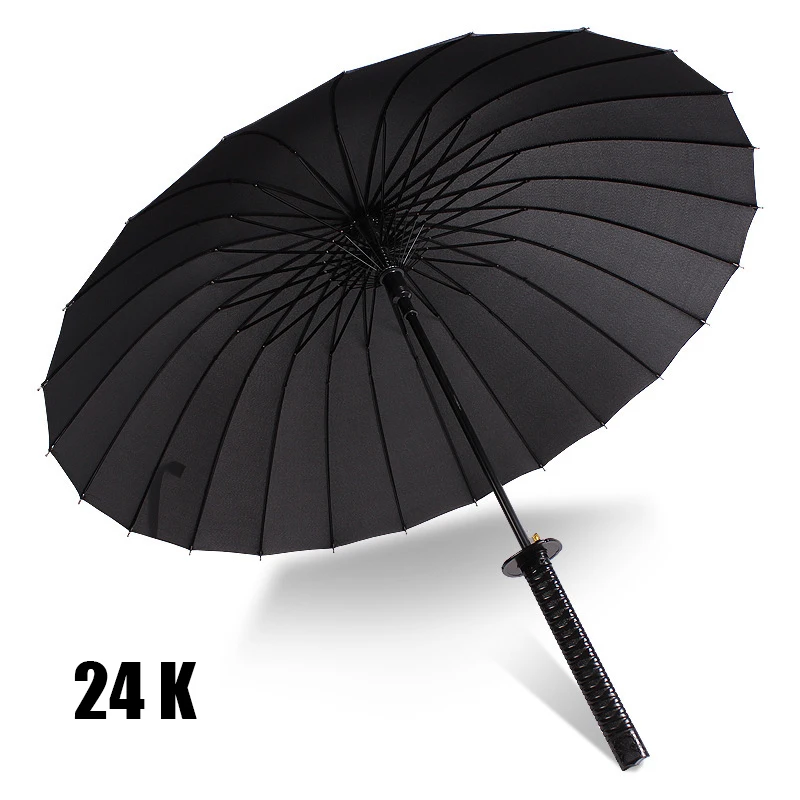 Японские прямые зонтики от солнца и дождя в стиле ниндзя автоматические открытые