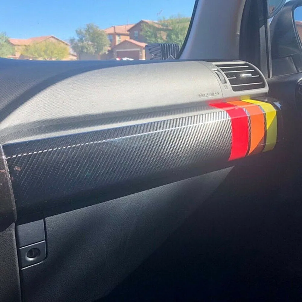 

1 шт. Классическая Трехцветная полосатая наклейка в стиле ретро 10 дюймов для Toyota для решетки радиатора, бампера, окон, крыла, капота, боковой ...