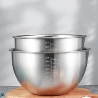stainless steel mixing bowls non slip whisking bowls for salad cooking baking
