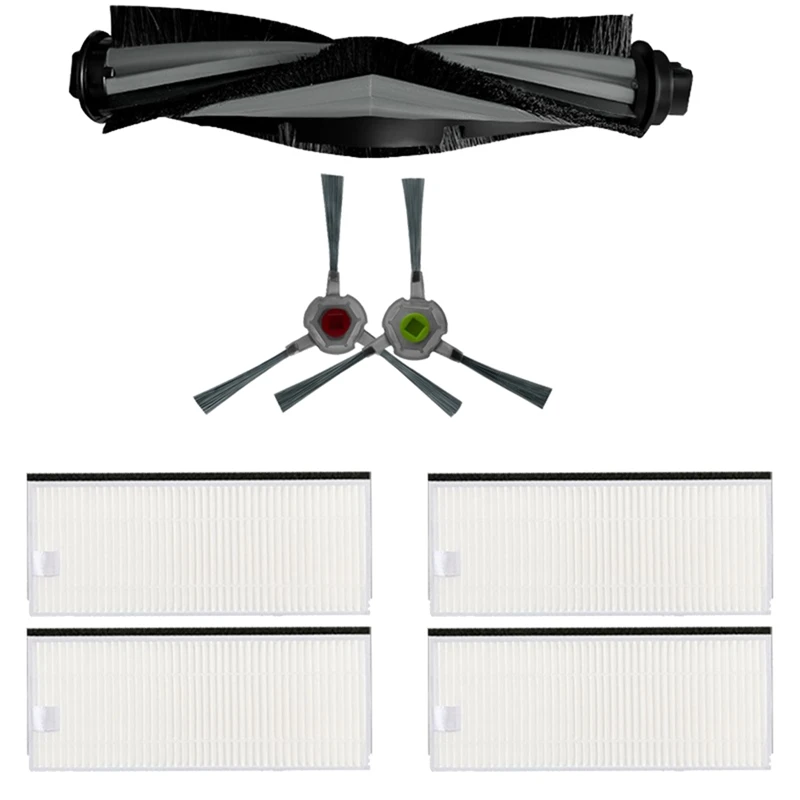 

IG-Replacement Roller Brush Side Brush HEPA Filter For Ecovacs Deebot OZMO U2 DGN22 U2 Pro Vacuum Cleaner Accessories