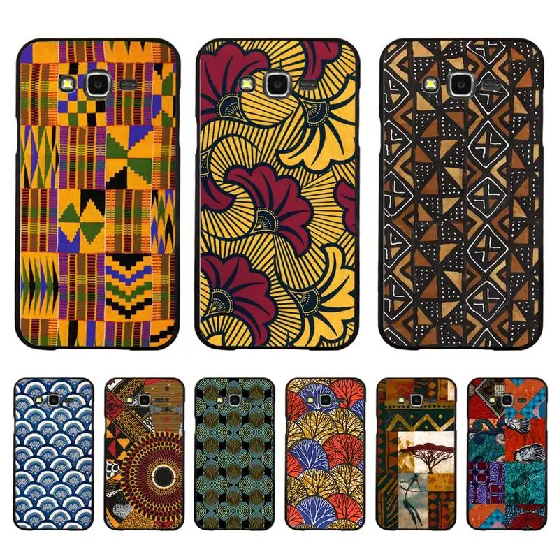 

Yinuoda African style fabric print Phone Case for Samsung A51 A30s A52 A71 A12 for Huawei Honor 10i for OPPO vivo Y11 cover